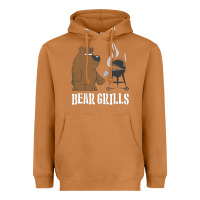 Meerkat Bear Grills Grylls Heavyweight Hoodie - artisFamous