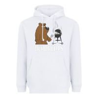 White Bear Grills Grylls Heavyweight Hoodie - artisFamous