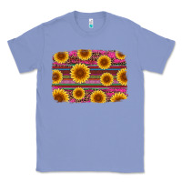 Colony Blue cinco de mayo sunflower background Classic Tee - Artiststas