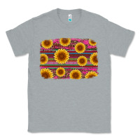 Heather Grey cinco de mayo sunflower background Classic Tee - Artiststas