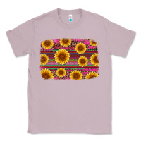 Lilac cinco de mayo sunflower background Classic Tee - Artiststas