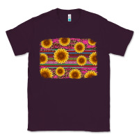 Plum cinco de mayo sunflower background Classic Tee - Artiststas
