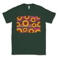 Sports Green cinco de mayo sunflower background Classic Tee - Artiststas