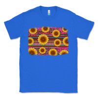 True Royal cinco de mayo sunflower background Classic Tee - Artiststas