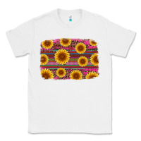 White cinco de mayo sunflower background Classic Tee - Artiststas