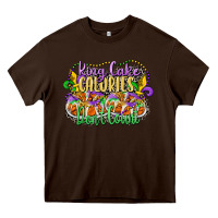 Chocolate Brown king cake calories dont count Heavy Core Tee - CowGirlArtShop
