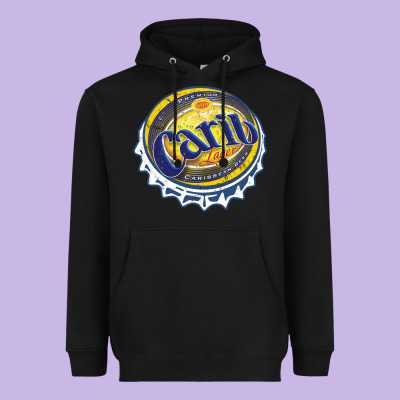 Carib Beer Heavyweight Hoodie Designed By Artisfamous