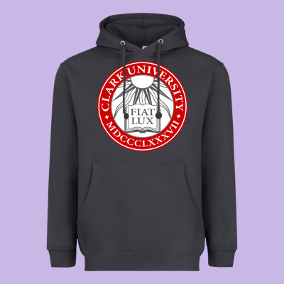 Clark University Heavyweight Hoodie Designed By Artisfamous