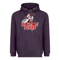 Plum edinboro fighting scots Heavyweight Hoodie - artisFamous