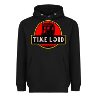 Black dr who park time lord Heavyweight Hoodie - artisFamous