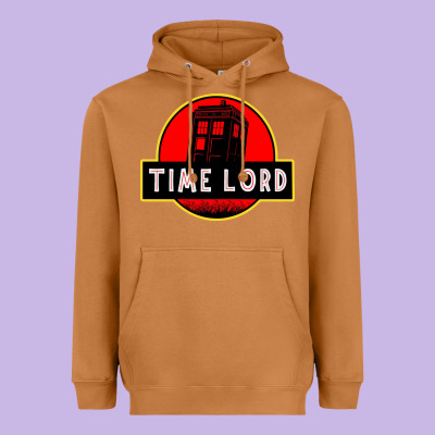 Dr Who Park Time Lord Heavyweight Hoodie Designed By Artisfamous