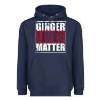 Navy ginger lives matter Heavyweight Hoodie - artisFamous
