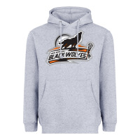 Heather Grey new england black wolves Heavyweight Hoodie - artisFamous