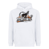 White new england black wolves Heavyweight Hoodie - artisFamous