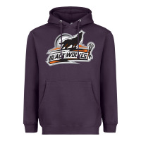 Plum new england black wolves Heavyweight Hoodie - artisFamous