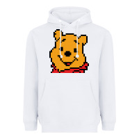 White pooh Heavyweight Hoodie - artisFamous