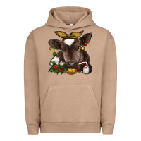 Pigment Burro christmas baby cow Urban Hoodie - RanaPortraitStore