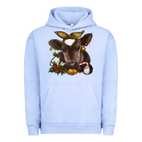 Pigment Grape Ice christmas baby cow Urban Hoodie - RanaPortraitStore