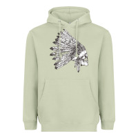 Matcha american indian Heavyweight Hoodie - artisFamous