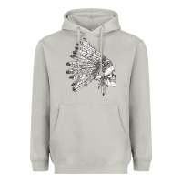 Moon Dust american indian Heavyweight Hoodie - artisFamous