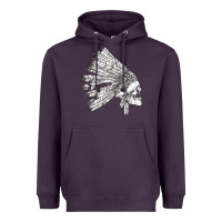 Plum american indian Heavyweight Hoodie - artisFamous