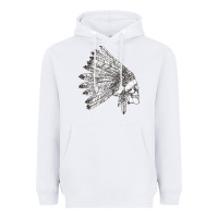 White american indian Heavyweight Hoodie - artisFamous