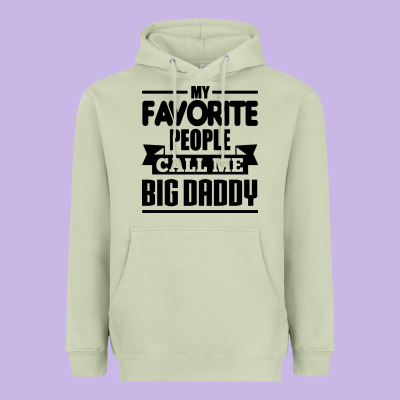 Big Daddy Heavyweight Hoodie Designed By Artisfamous