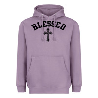 Lavender blessed christian christianity Heavyweight Hoodie - artisFamous