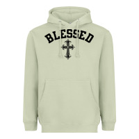 Matcha blessed christian christianity Heavyweight Hoodie - artisFamous
