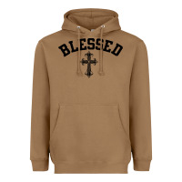 Toasted Coconut blessed christian christianity Heavyweight Hoodie - artisFamous