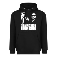 Blues Brothers Belushi Heavyweight Hoodie | Teevron