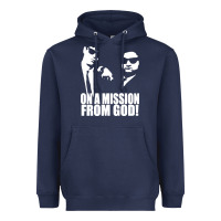 Navy blues brothers belushi Heavyweight Hoodie - artisFamous