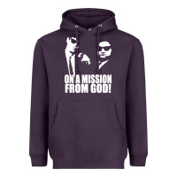 Plum blues brothers belushi Heavyweight Hoodie - artisFamous
