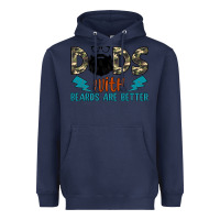Navy dads with beards are better Heavyweight Hoodie - JahusDesignShop