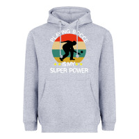 Heather Grey bocce super power boules sports Heavyweight Hoodie - artisFamous