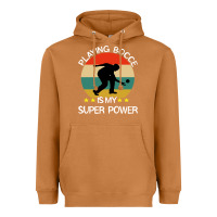 Meerkat bocce super power boules sports Heavyweight Hoodie - artisFamous
