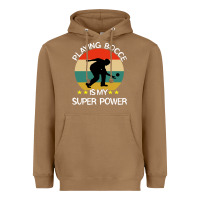Toasted Coconut bocce super power boules sports Heavyweight Hoodie - artisFamous