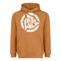 Meerkat celtic trinity knot crow spiritual mandala Heavyweight Hoodie - artisFamous