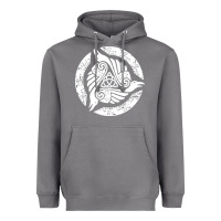 Storm celtic trinity knot crow spiritual mandala Heavyweight Hoodie - artisFamous