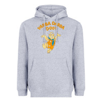 Heather Grey yabba dabba doo Heavyweight Hoodie - artisFamous