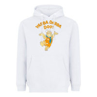 White yabba dabba doo Heavyweight Hoodie - artisFamous