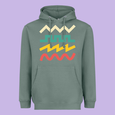 Synthetiseur Heavyweight Hoodie Designed By Artisfamous