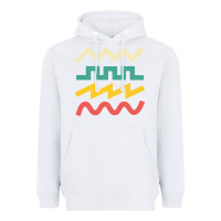 White synthetiseur Heavyweight Hoodie - artisFamous