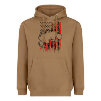 Toasted Coconut usa utv rzr racing Heavyweight Hoodie - artisFamous
