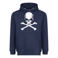 Pirates Adults Pirates Skull Crossbones Beard Heavyweight Hoodie | Teevron