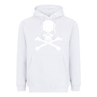 White pirates adults pirates skull crossbones beard Heavyweight Hoodie - artisFamous