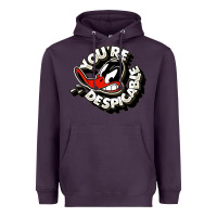 Plum you're despicable Heavyweight Hoodie - artisFamous