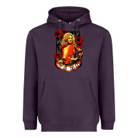 Plum vintage image robert plant Heavyweight Hoodie - artisFamous