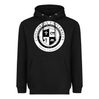 Black concordia university irvine Heavyweight Hoodie - artisFamous