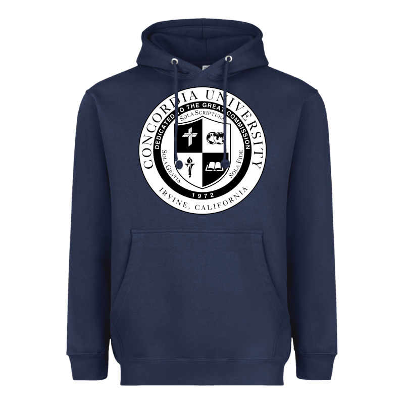Concordia University Irvine Heavyweight Hoodie by artisFamous | Teevron
